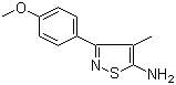 3-(4-Methoxyphenyl)-4-methyl-5-isothiazolamine molecular structure (CAS 1050392-29-4)
