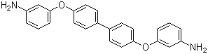 4,4'-Bis(3-aminophenoxy)biphenyl molecular structure (CAS 105112-76-3)