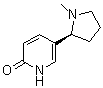 structure of CAS# 10516-09-3, 5-[(2S)-1-Methyl-2-pyrrolidinyl]-2(1H)-pyridinone;6-Hydroxynicotine; L-6-Hydroxynicotine