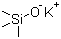 structure of CAS# 10519-96-7, Potassium trimethylsilanolate
