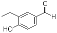 4-羟基-3-乙基苯甲醛分子结构 (CAS 105211-79-8)