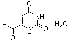 1,2,3,6-Tetrahydro-2,6-dioxo-4-pyrimidinecarboxaldehyde hydrate (1:1) molecular structure (CAS 1052405-08-9)