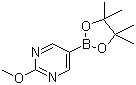 结构式 CAS# 1052686-60-8, 2-甲氧基嘧啶-5-硼酸频哪醇酯