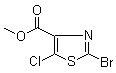 2-Bromo-5-chloro-4-thiazolecarboxylic acid methyl ester molecular structure (CAS 1053655-63-2)