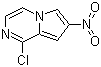 1-Chloro-7-nitropyrrolo[1,2-a]pyrazine molecular structure (CAS 1053656-45-3)