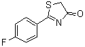 2-(4-Fluorophenyl)-4(5H)-thiazolone molecular structure (CAS 1053657-30-9)