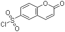 结构式 CAS# 10543-42-7, 香豆素-6-磺酰氯