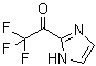 2,2,2-Trifluoro-1-(1H-imidazol-2-yl)ethanone molecular structure (CAS 105480-29-3)