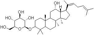 structure of CAS# 105558-26-7, Ginsenoside Rh3