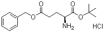 L-Glutamic acid 1-(1,1-dimethylethyl) 5-(phenylmethyl) ester hydrochloride molecular structure (CAS 105590-97-4)