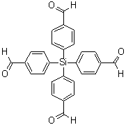 Tetrakis(4-formylphenyl)silane molecular structure (CAS 1055999-34-2)