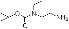 tert-Butyl N-(2-aminoethyl)ethylcarbamate molecular structure (CAS 105628-63-5)