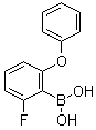 structure of CAS# 1056372-58-7, (2-Fluoro-6-phenoxyphenyl)boronic acid