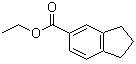 结构式 CAS# 105640-11-7, 2,3-二氢-1H-茚-5-羧酸乙酯