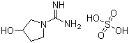 3-Hydroxypyrrolidine-1-carboxamidine sulfate molecular structure (CAS 1056471-60-3)