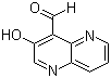 结构式 CAS# 1056877-14-5, 3-羟基-1,5-萘啶-4-甲醛