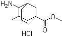 4-氨基金刚烷-1-羧酸甲酯盐酸盐分子结构 (CAS 1057075-91-8)