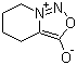 结构式 CAS# 105786-95-6, 四氢吡啶并[c]悉尼酮; 4,5,6,7-四氢-3-羟基-[1,2,3]恶二唑并[3,4-a]吡啶-8-鎓内盐