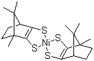 1,7,7-三甲基双环[2.2.1]庚-2-稀-2,3-硫醇镍络合物分子结构 (CAS 105892-90-8)