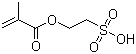 结构式 CAS# 10595-80-9, 2-甲基-2-丙烯酸-2-磺乙酯