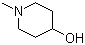 N-Methyl-4-piperidinol  molecular structure (CAS 106-52-5)