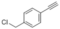 structure of CAS# 10601-98-6, 1-(Chloromethyl)-4-ethynylbenzene