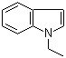 结构式 CAS# 10604-59-8, 1-乙基吲哚; 1-乙基-1H-吲哚