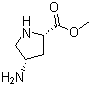 (4S)-4-氨基-L-脯氨酸甲酯分子结构 (CAS 1060775-33-8)