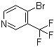 结构式 CAS# 1060801-89-9, 4-溴-3-(三氟甲基)吡啶