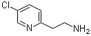 5-Chloro-2-pyridineethanamine molecular structure (CAS 1060802-15-4)