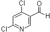 4,6-Dichloropyridine-3-carboxaldehyde molecular structure (CAS 1060811-62-2)