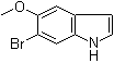 6-Bromo-5-methoxyindole molecular structure (CAS 106103-36-0)