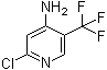 结构式 CAS# 1061358-78-8, 2-氯-5-(三氟甲基)吡啶-4-胺