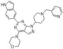WAY 600分子结构 (CAS 1062159-35-6)