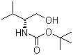N-Boc-D-Valinol molecular structure (CAS 106391-87-1)