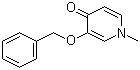 1-Methyl-3-(phenylmethoxy)-4(1H)-pyridinone molecular structure (CAS 1064077-34-4)