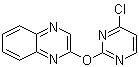 2-[(4-Chloro-2-pyrimidinyl)oxy]quinoxaline molecular structure (CAS 1065484-82-3)