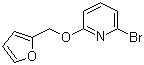 2-Bromo-6-(2-furanylmethoxy)pyridine molecular structure (CAS 1065484-89-0)