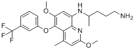 Tafenoquine molecular structure (CAS 106635-80-7)