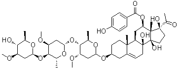 Otophylloside A molecular structure (CAS 106644-33-1)