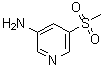 5-(Methylsulfonyl)-3-pyridinamine molecular structure (CAS 1067530-19-1)