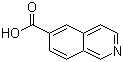 Isoquinoline-6-carboxylic acid molecular structure (CAS 106778-43-2)