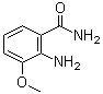3-Methoxy-2-aminobenzamide molecular structure (CAS 106782-78-9)