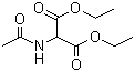 乙酰氨基丙二酸二乙酯分子结构 (CAS 1068-90-2)