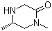 (5S)-1,5-Dimethyl-2-piperazinone molecular structure (CAS 1068149-94-9)