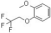 1-Methoxy-2-(2,2,2-trifluoroethoxy)benzene molecular structure (CAS 106854-74-4)