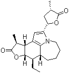 Bisdehydrotuberostemonine molecular structure (CAS 106861-40-9)