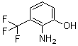 structure of CAS# 106877-48-9, 2-Amino-3-trifluoromethylphenol