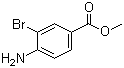 Methyl 4-amino-3-bromobenzoate molecular structure (CAS 106896-49-5)
