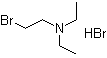结构式 CAS# 1069-72-3, N-(2-溴乙基)二乙胺氢溴酸盐